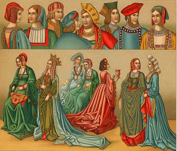 Мода средневековья