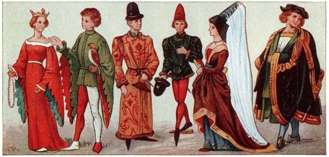 Мода средневековья
